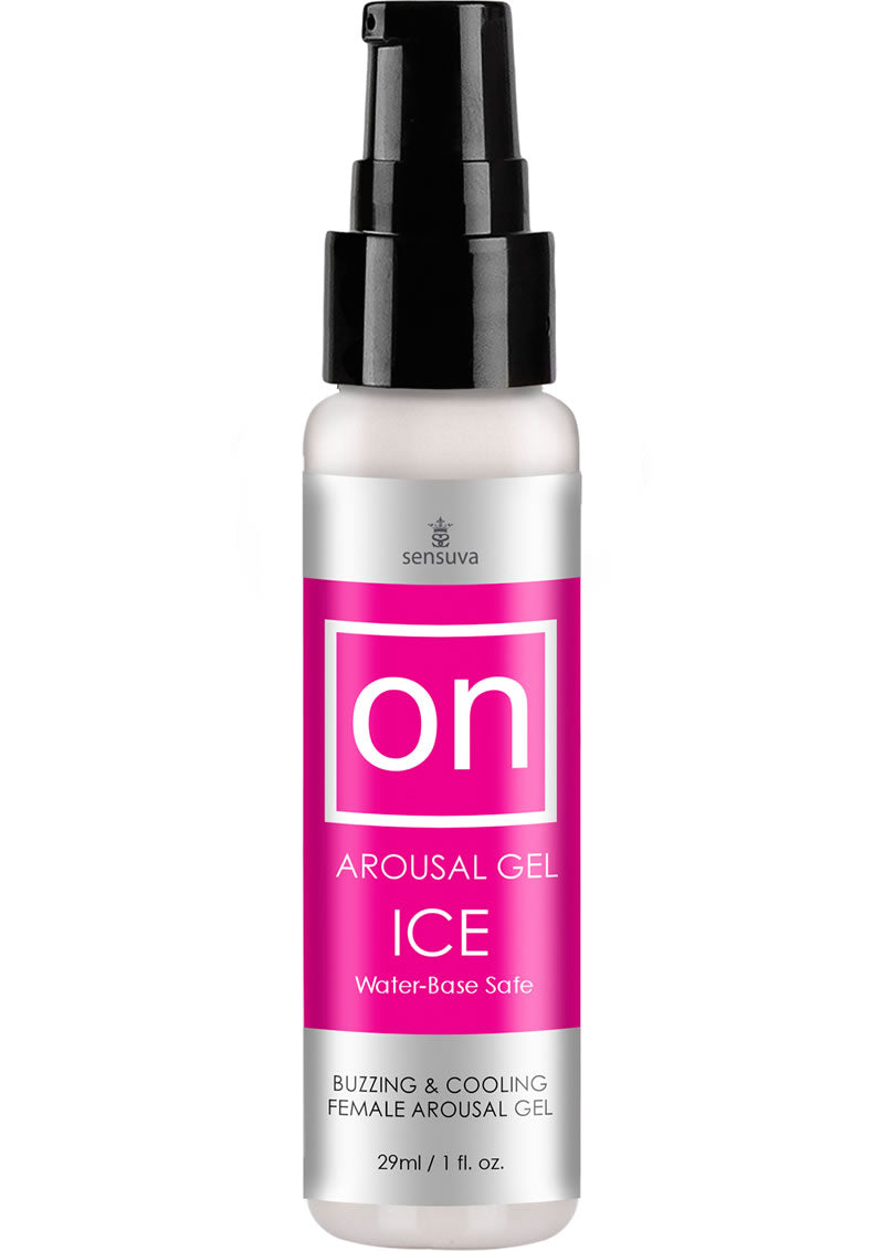 Sensuva On Arousal Gel Ice Water Base Buzzing and Cooling Female Gel