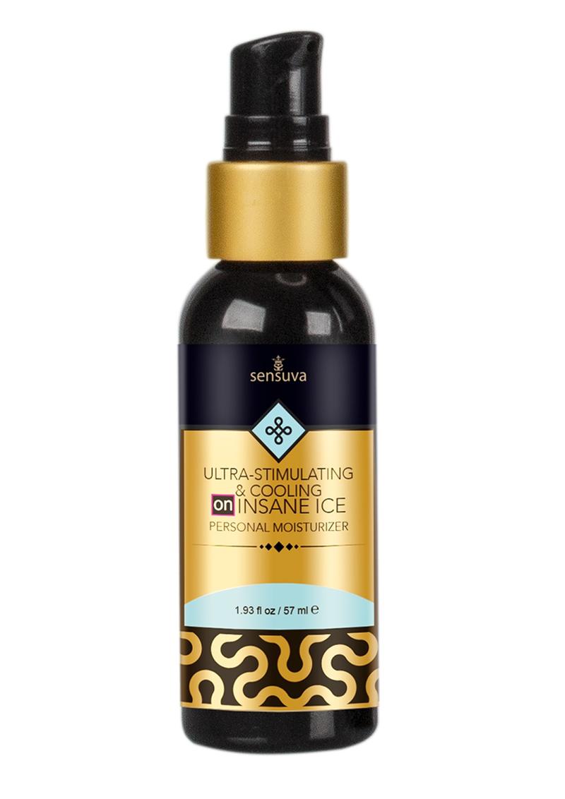Sensuva Ultra Stimulating and Cooling On Insane Ice Hybrid Lubricant