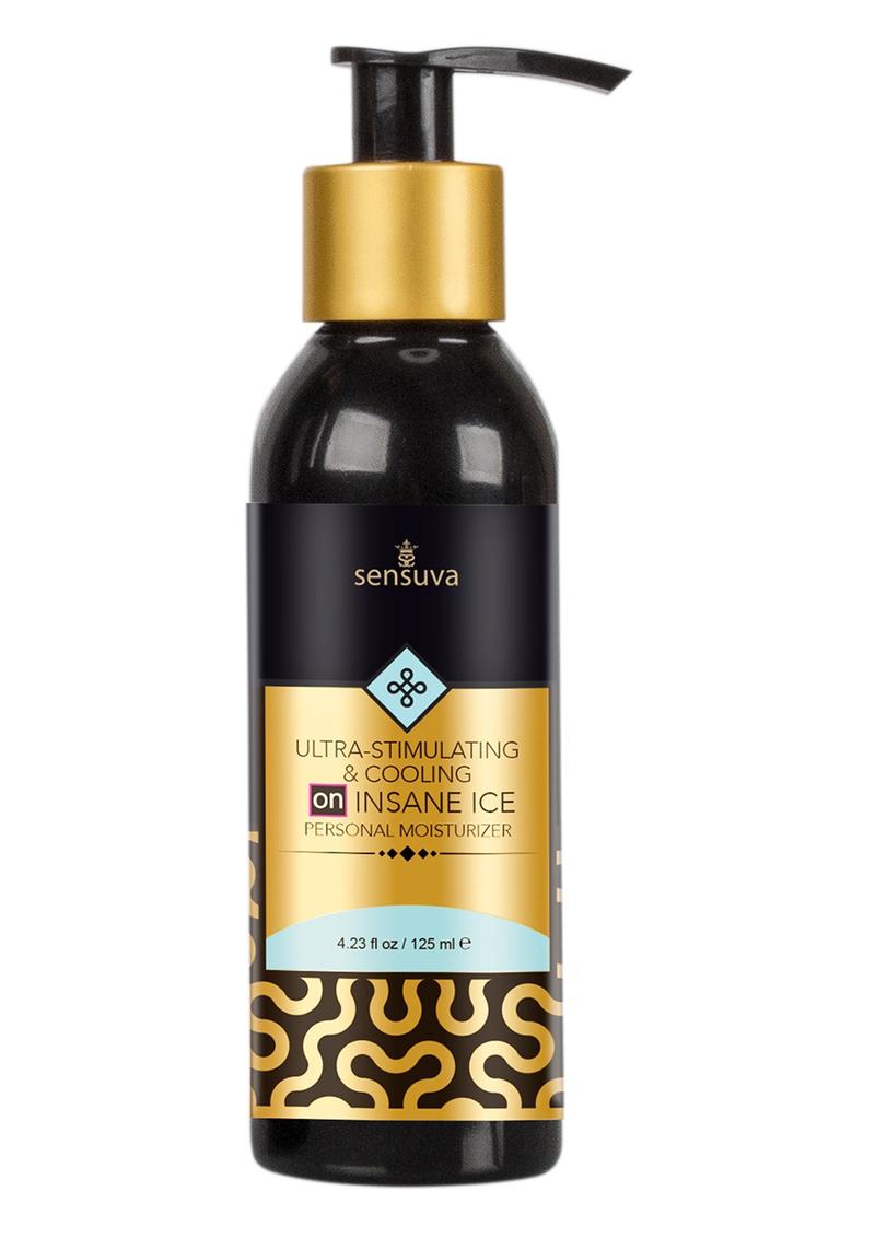 Sensuva Ultra Stimulating and Cooling On Insane Ice Hybrid Lubricant