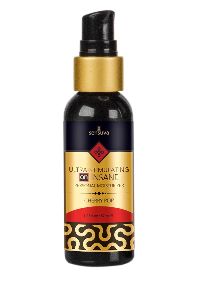 Sensuva Ultra Stimulating On Insane Cherry Pop Flavored Lubricant