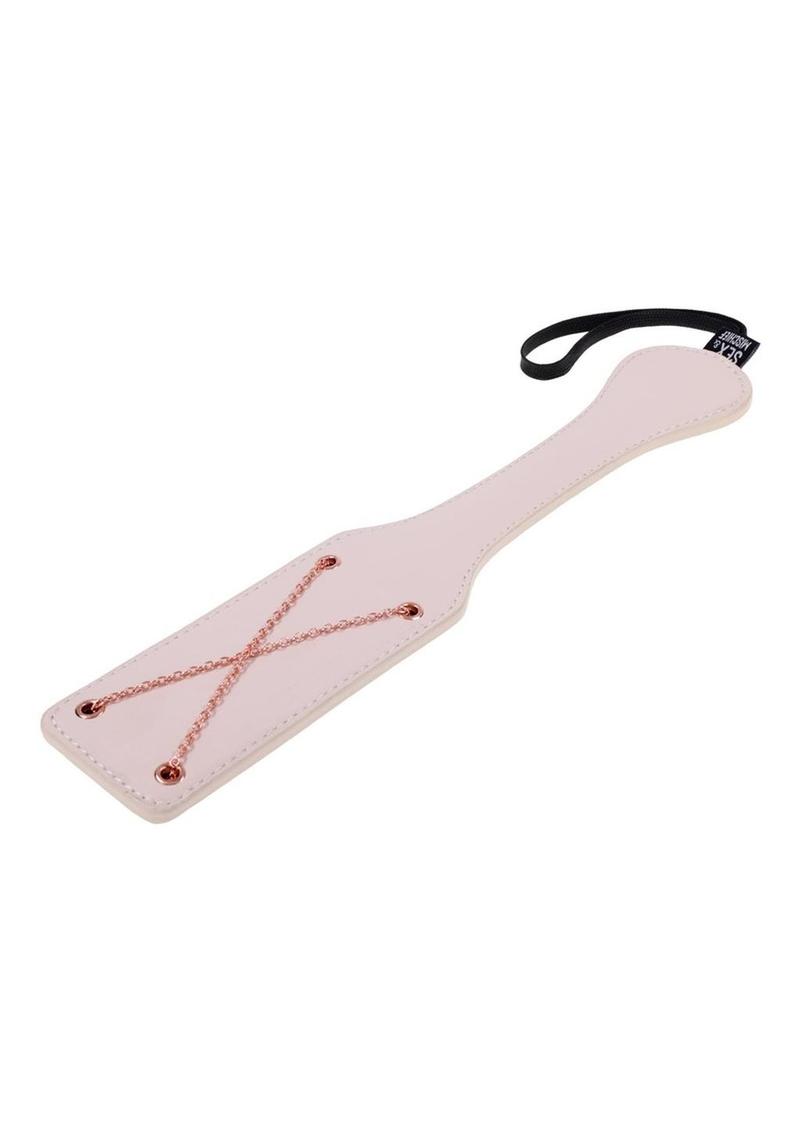Sex and Mischief Peaches N Creame Chain Impressions Paddle
