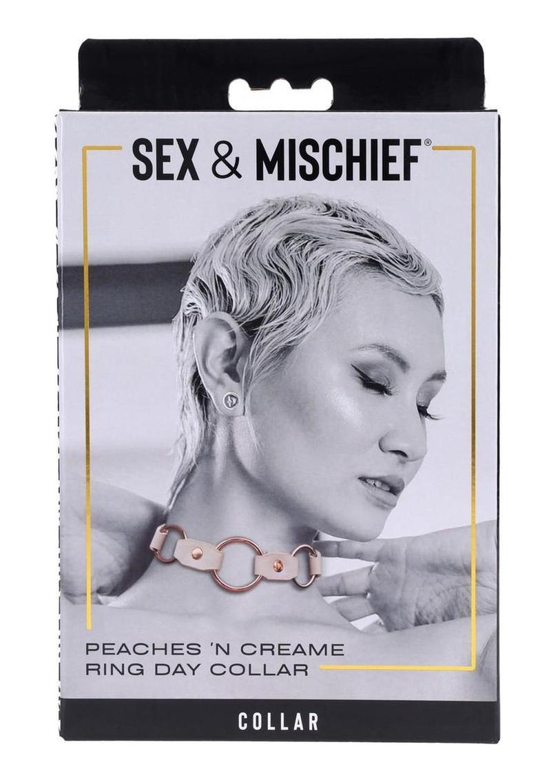 Sex and Mischief Peaches 'N Creame Ring Day Collar