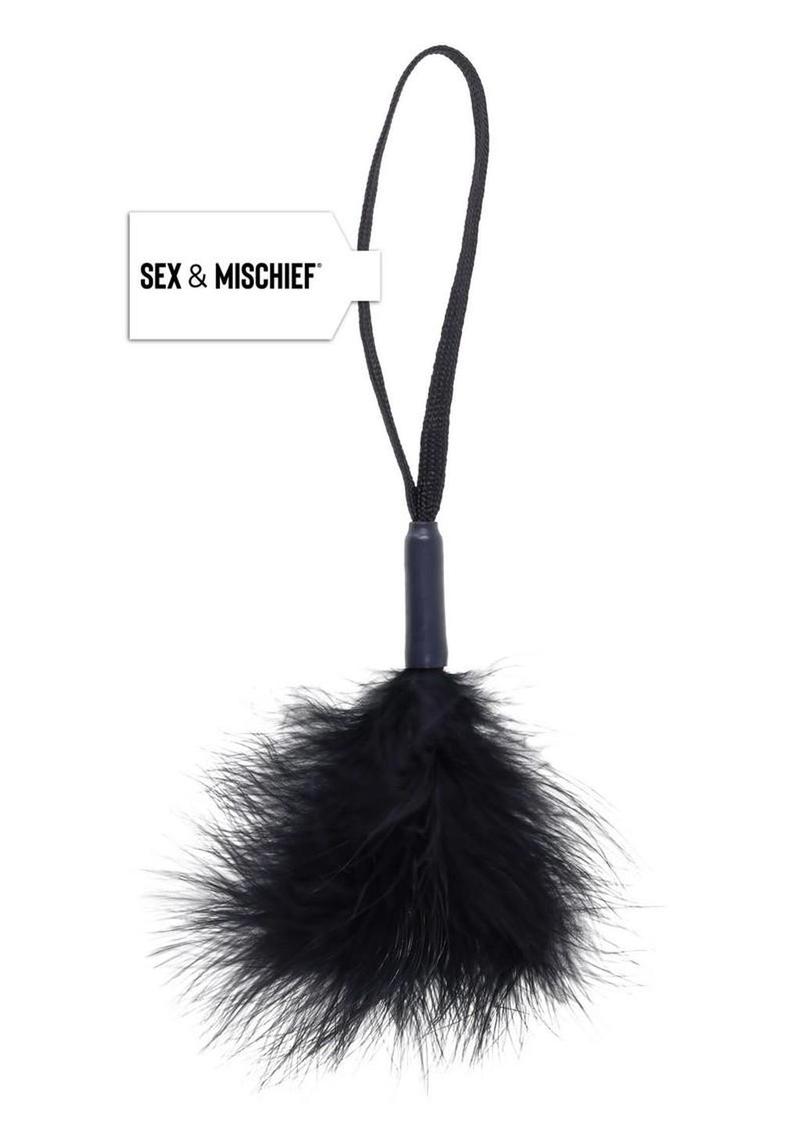 Sex and Mischief Peaches N Creame Wrist Feather Tickler