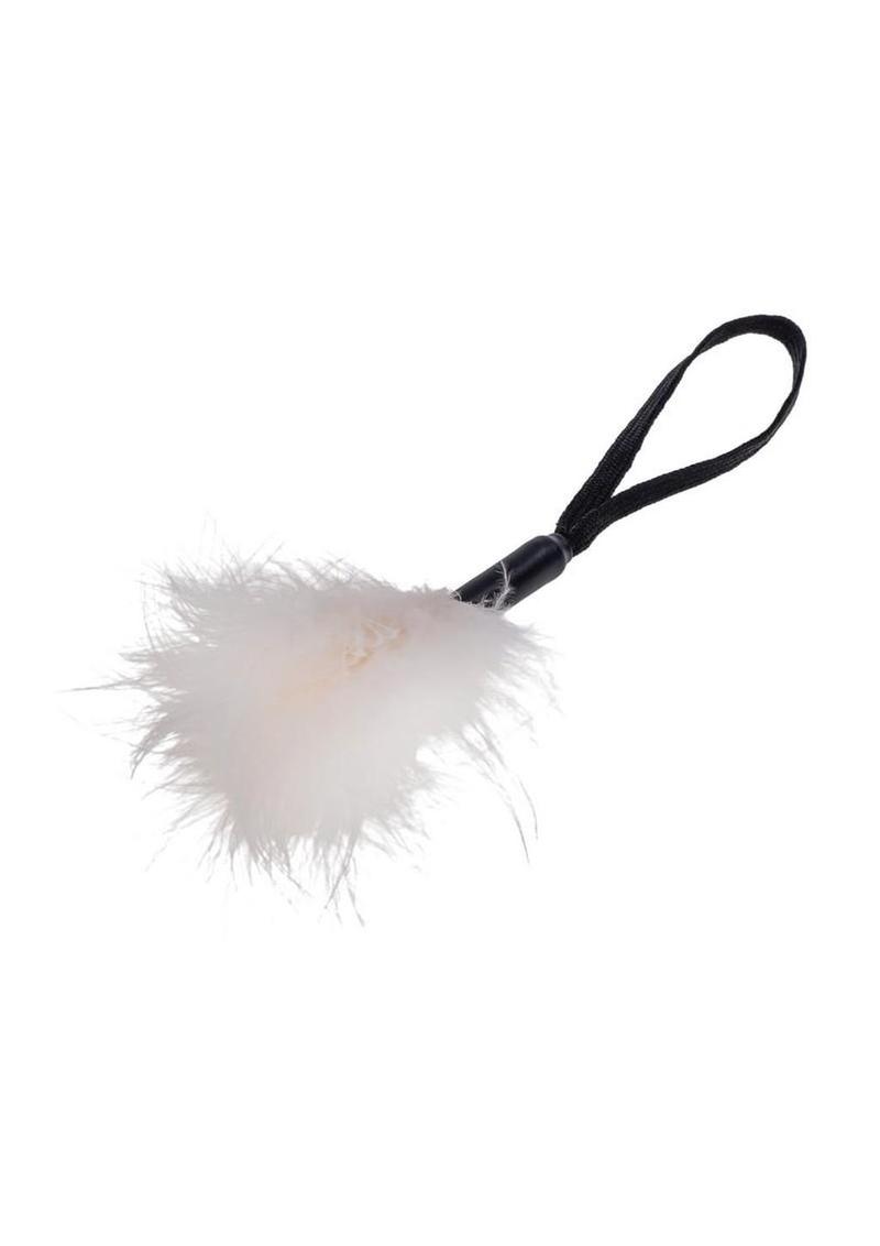 Sex and Mischief Peaches N Creame Wrist Feather Tickler