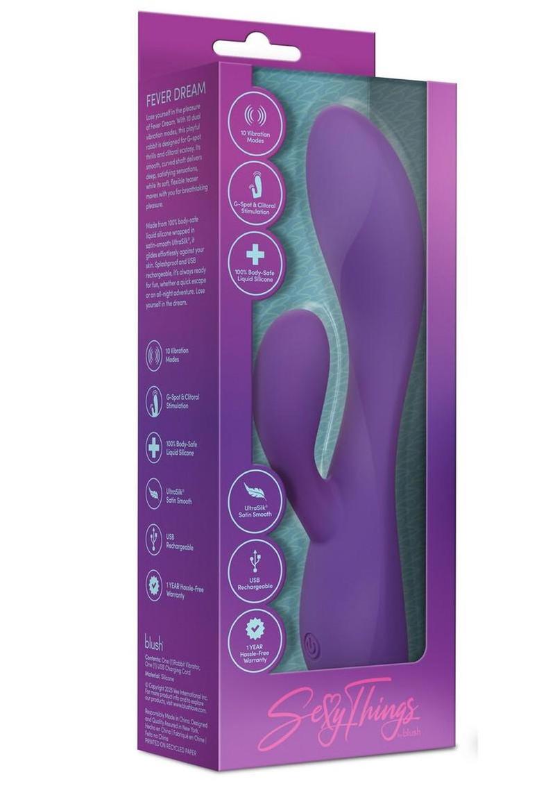 Sexy Things Fever Dream Rechargeable Silicone Rabbit Vibrator