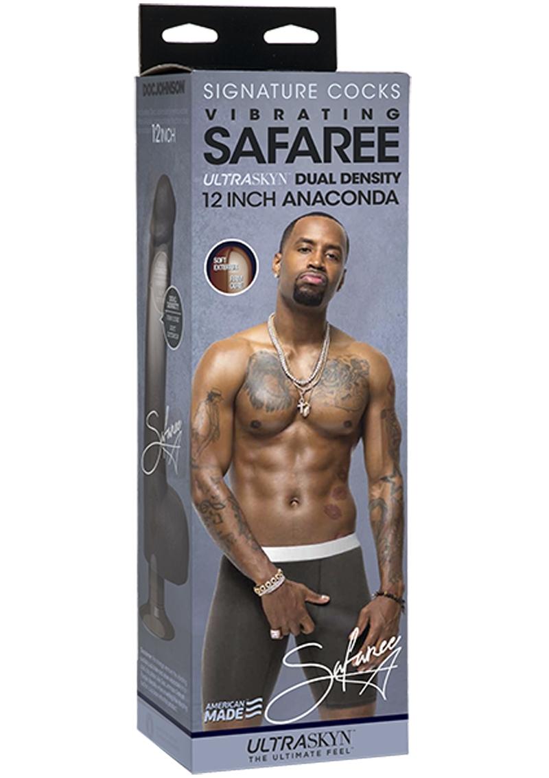 Signature Cocks Safaree Samuels Anaconda Vibrating Dildo