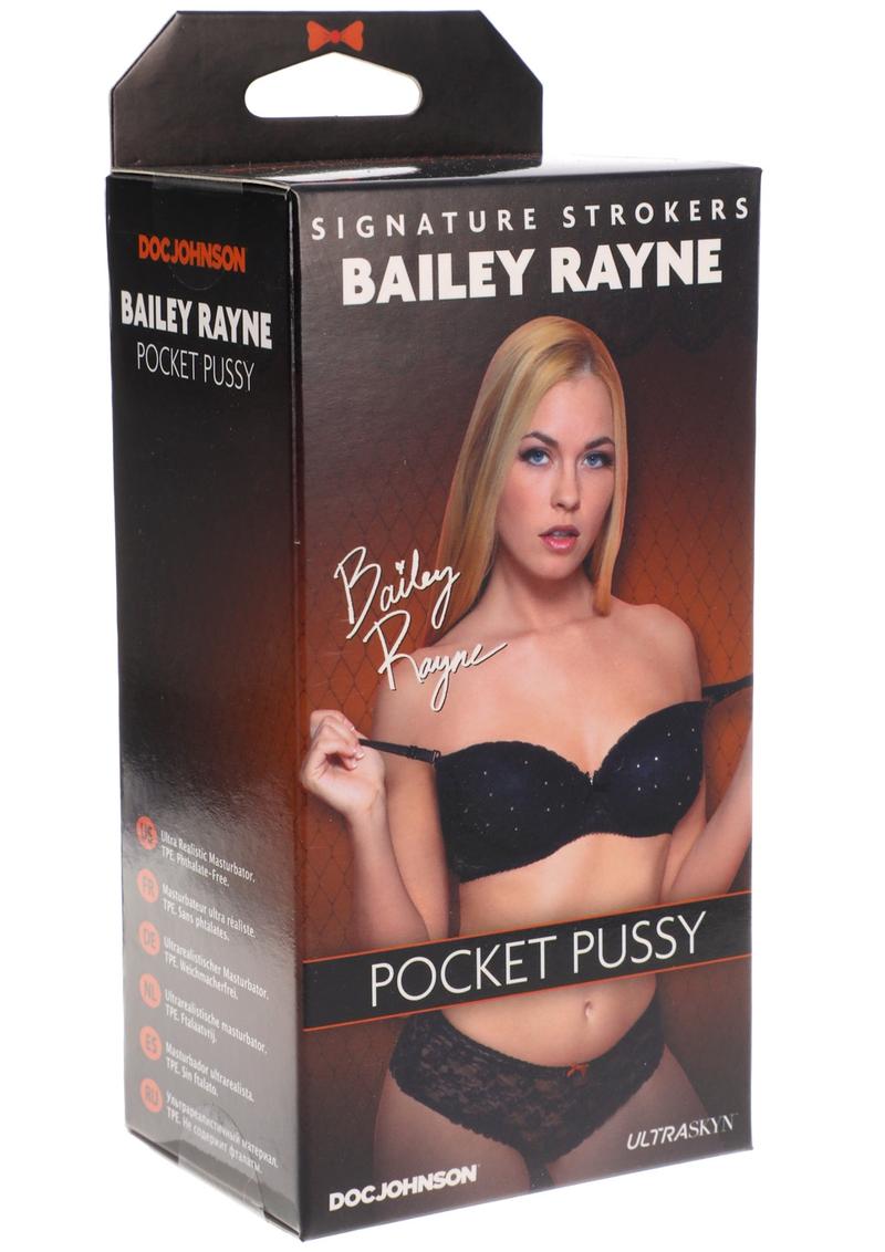 Signature Strokers Bailey Rayne Ultraskyn Pocket Masturbator - Pussy