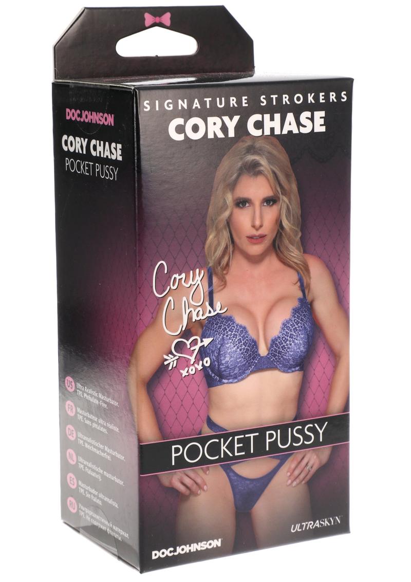 Signature Strokers Cory Chase Ultraskyn Pocket Masturbator - Pussy