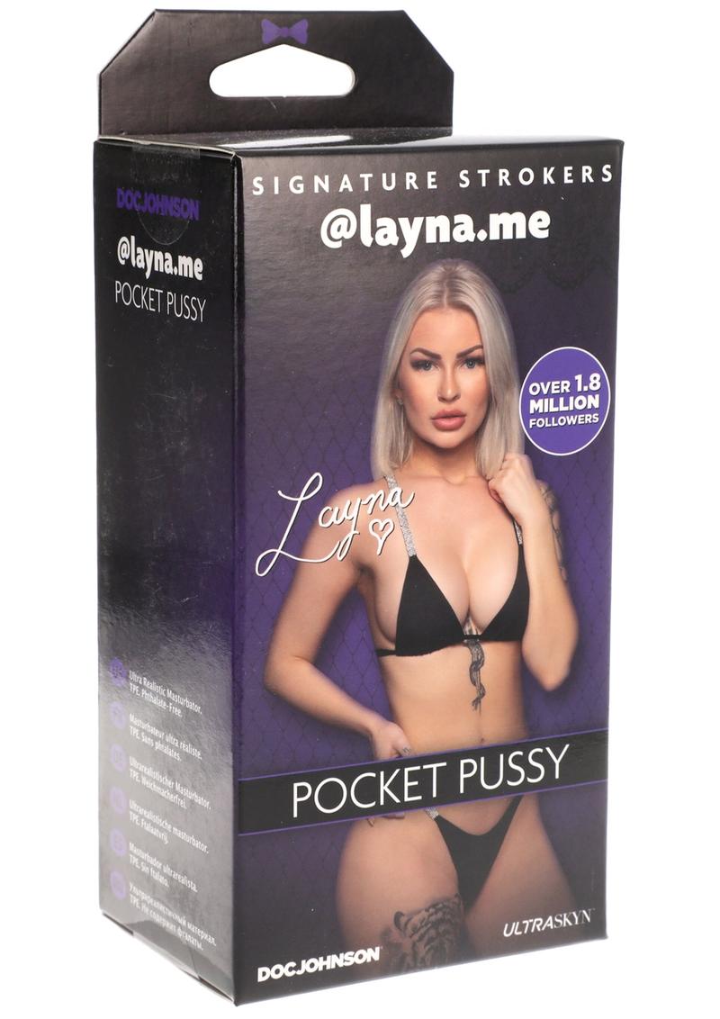 Signature Strokers Girls Of Social Media @Layna.me Pocket Pussy Masturbator