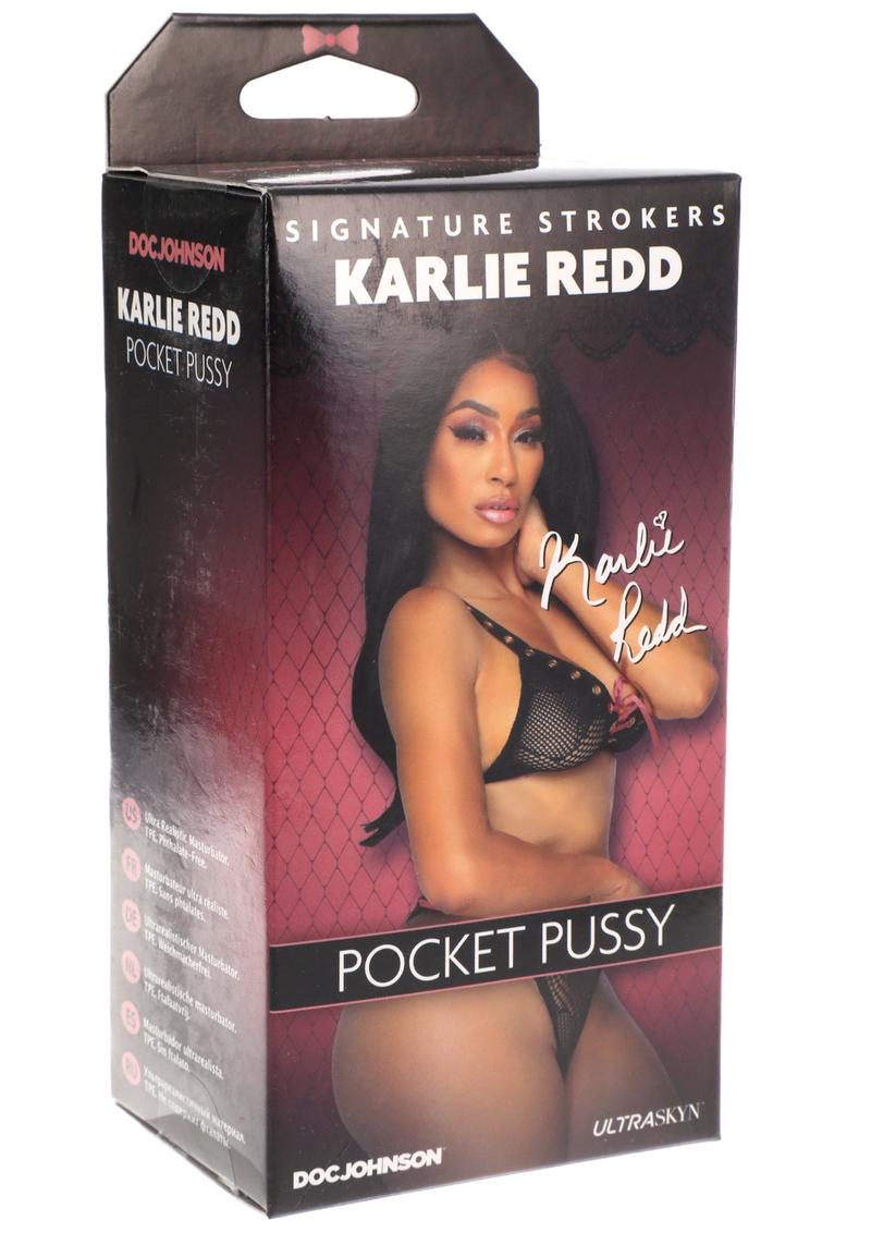 Signature Strokers Karlie Redd Ultraskyn Pocket Masturbator - Pussy