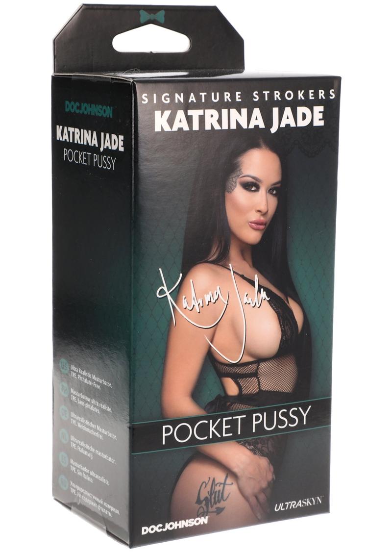 Signature Strokers Katrina Jade Ultraskyn Pocket Masturbator - Pussy