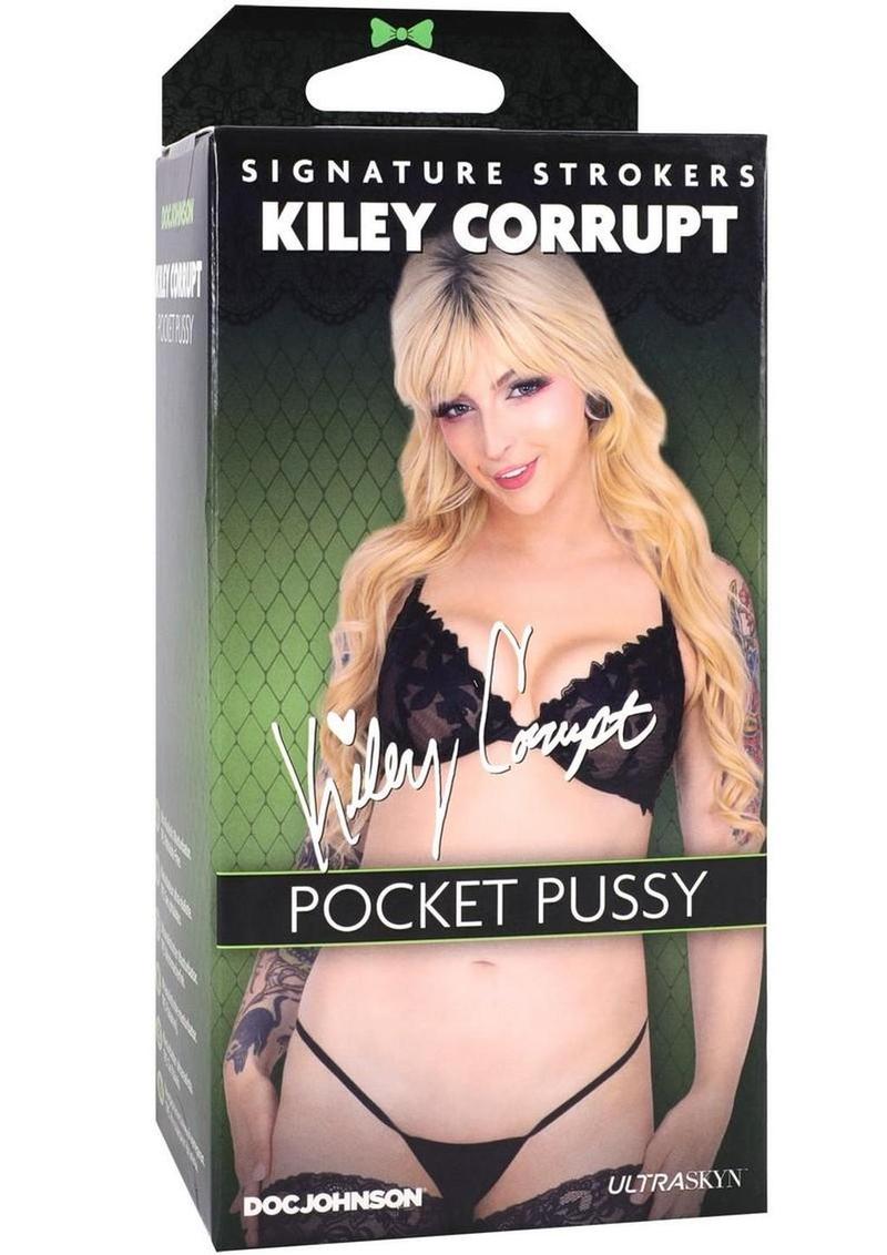 Signature Strokers Kiley Corrupt Ultraskyn Pocket Masturbator - Pussy