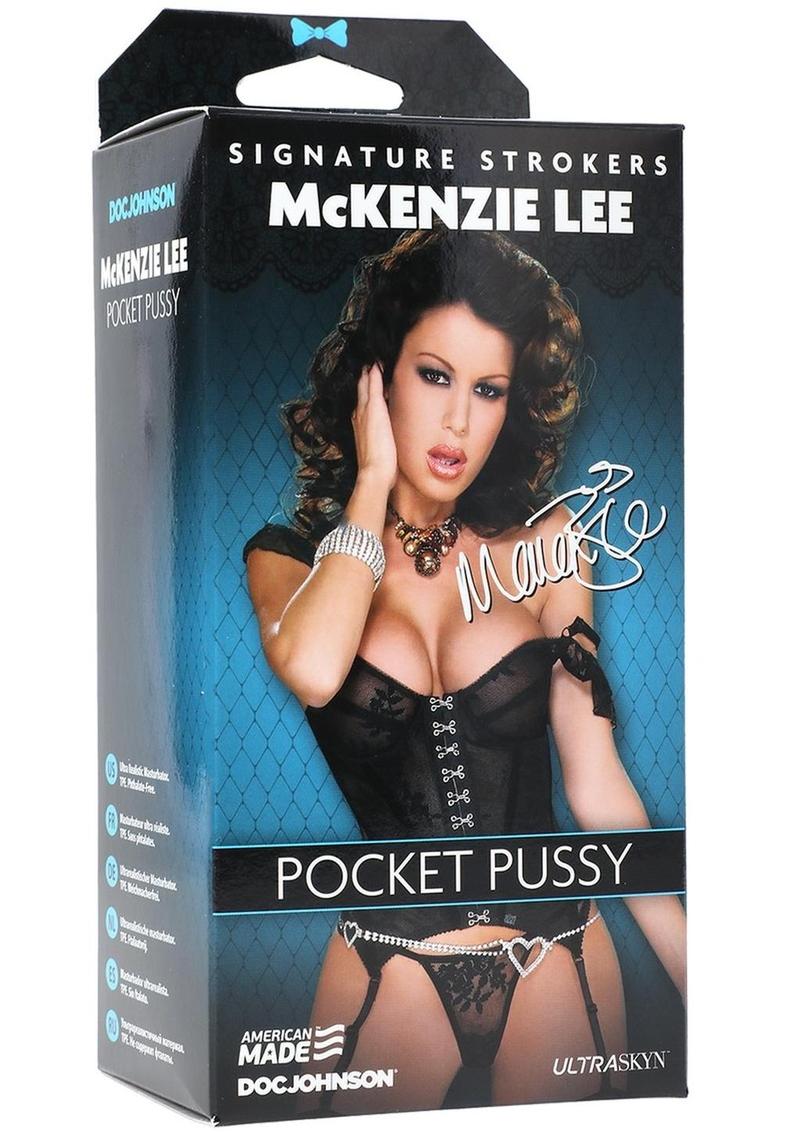 Signature Strokers Mckenzie Lee Ultraskyn Pocket Masturbator - Pussy