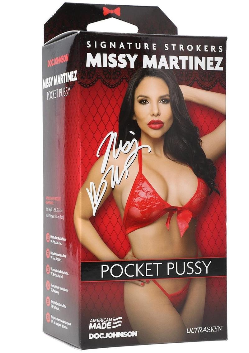 Signature Strokers Missy Martinez Ultraskyn Pocket Masturbator - Pussy