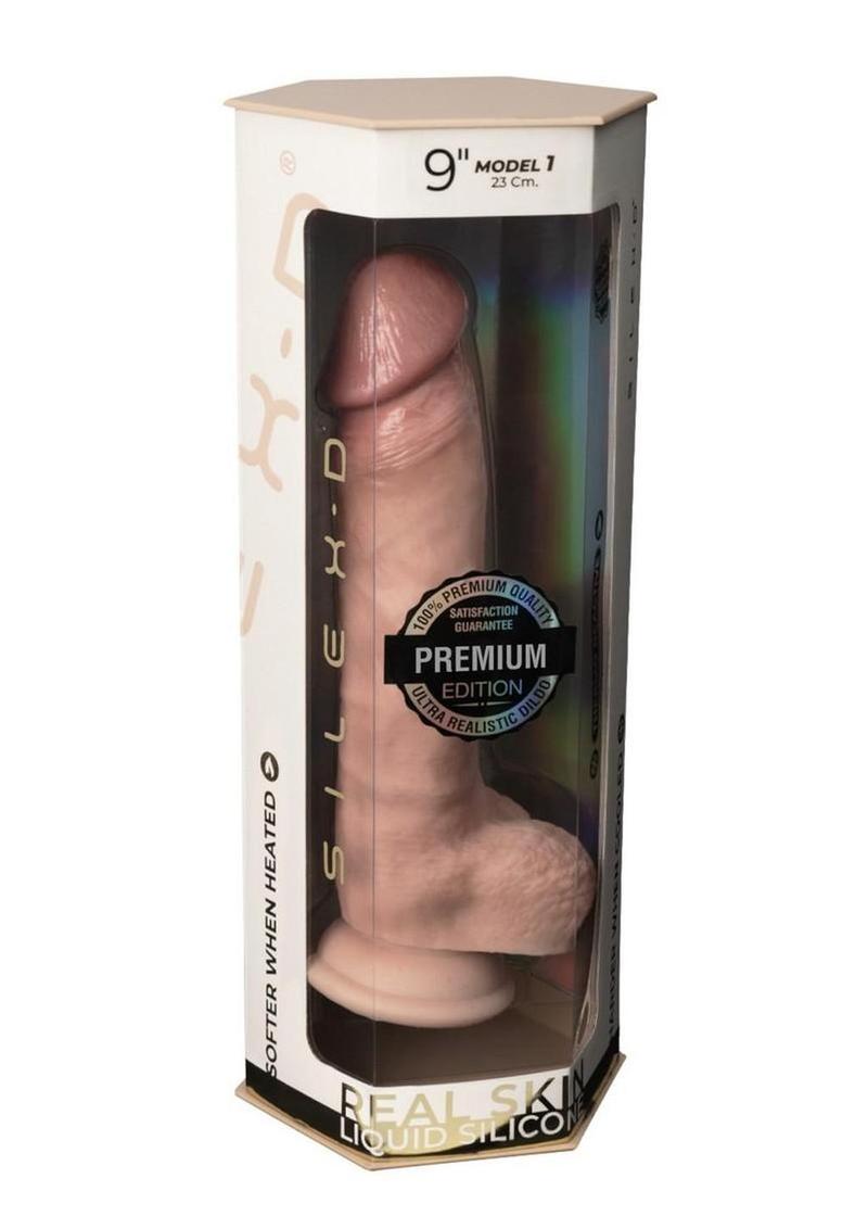 Silex-D Premium Real Skin Model 1 Silicone Dildo