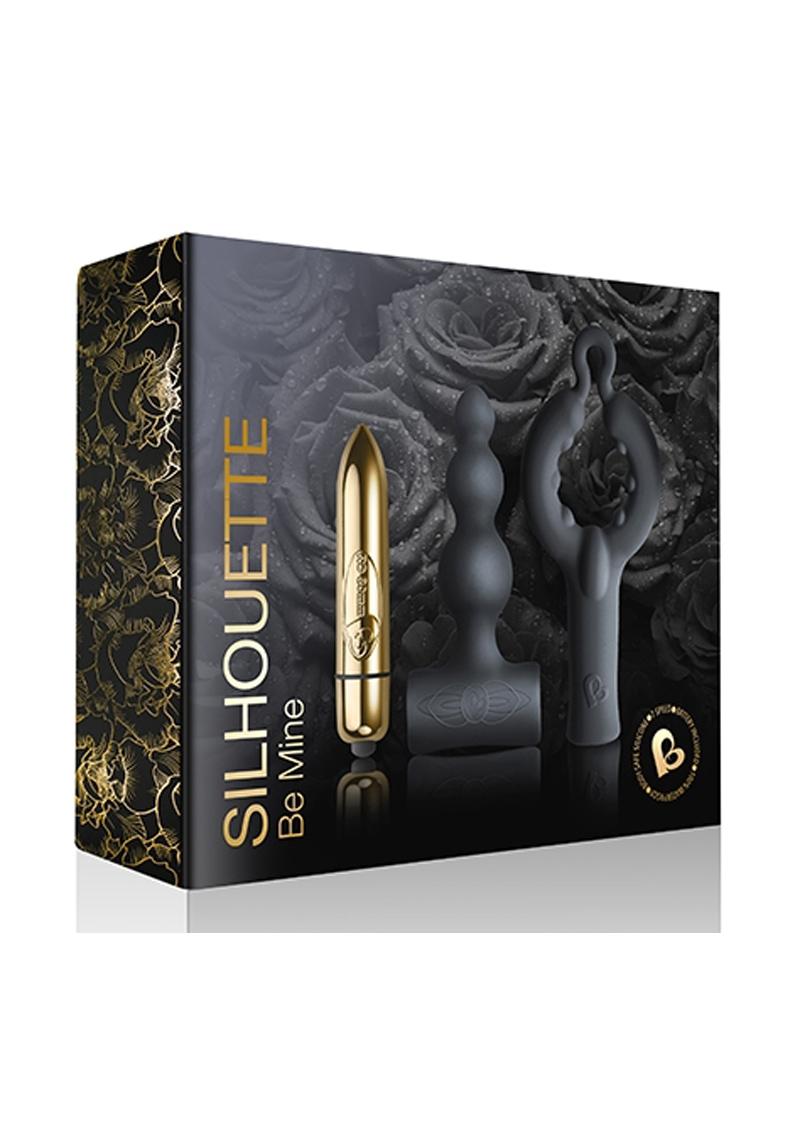 Silhouette Be Mine Set Bullet with Silicone Attachments Vibrator
