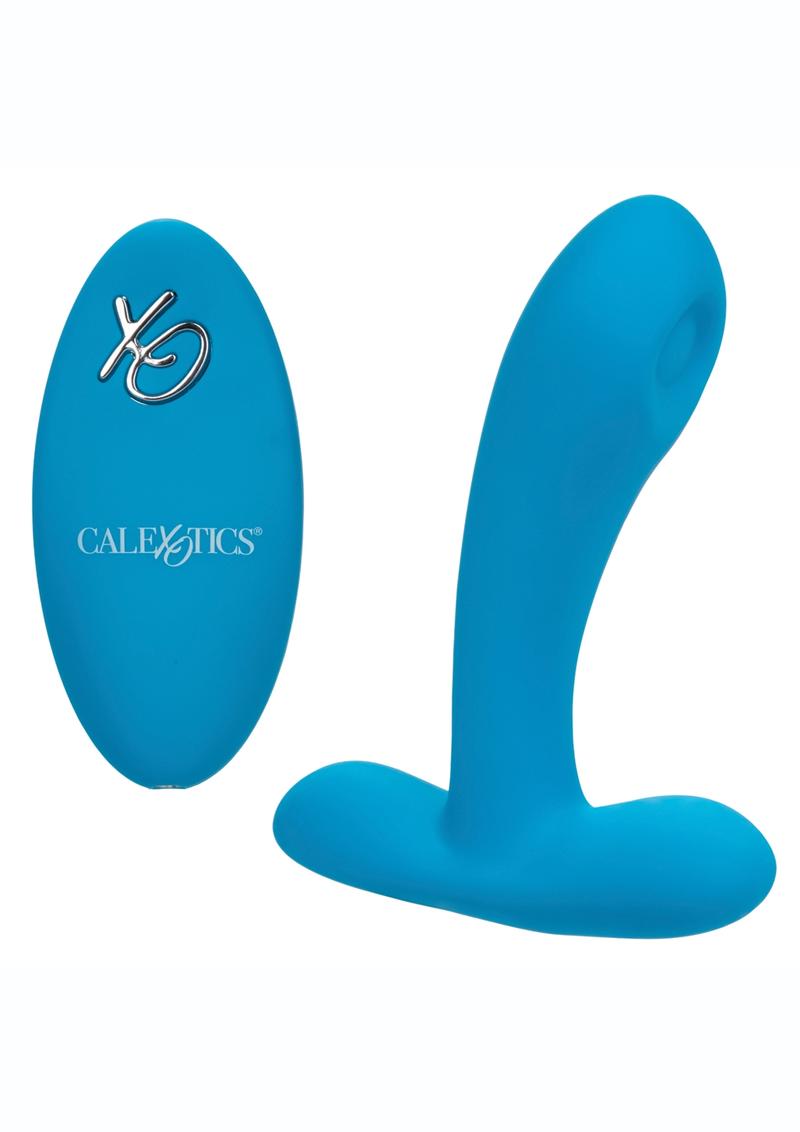 Silicone Remote Pulsing Pleaser Rechargeable Vibrator with Remote Control