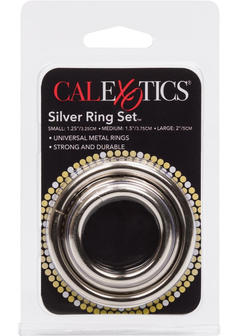 Silver Cock Rings