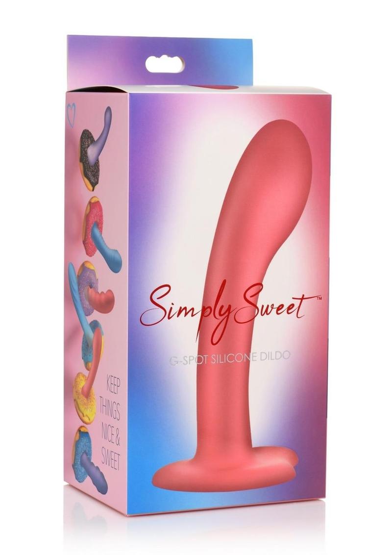 Simply Sweet G-Spot Silicone Dildo