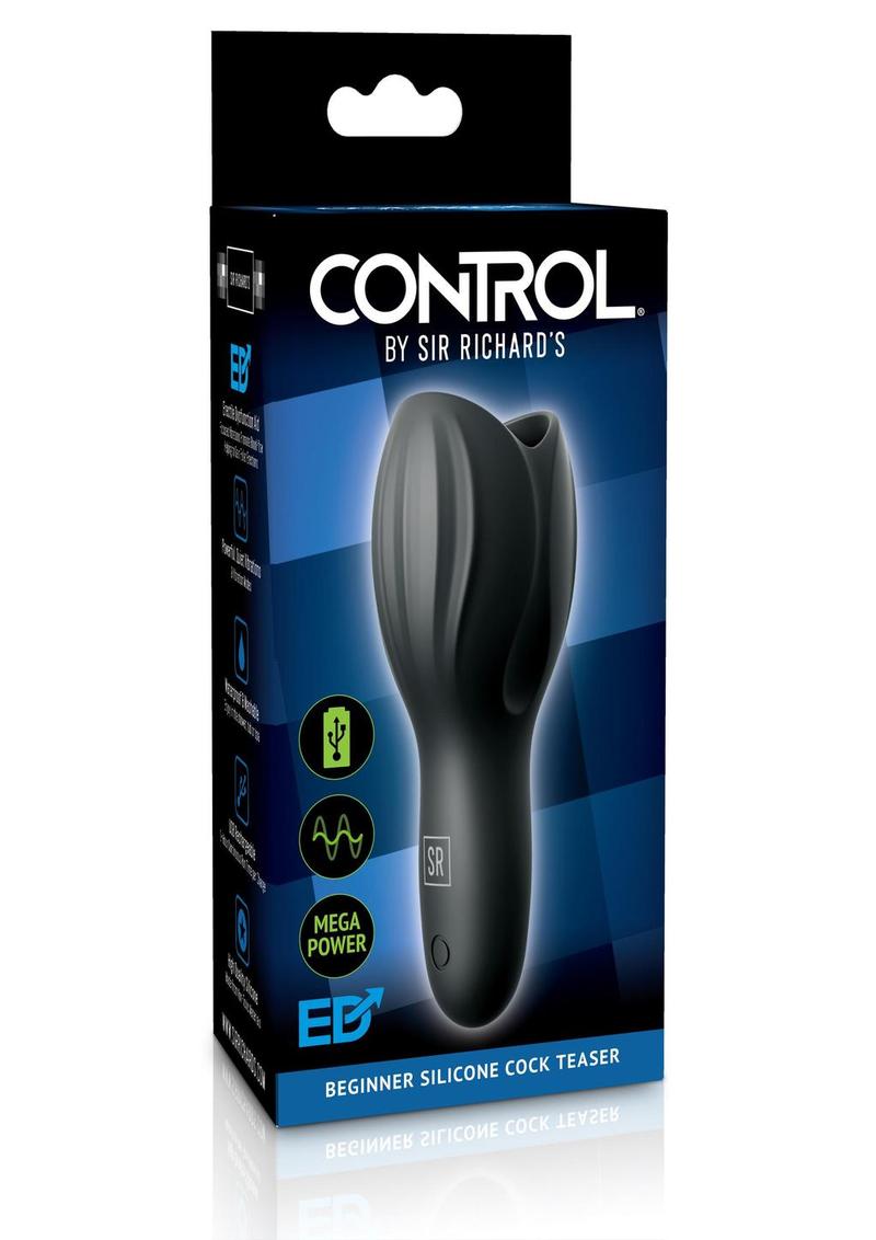 Sir Richard's Control Silicone Cock Teaser Masturbator Rechargeable