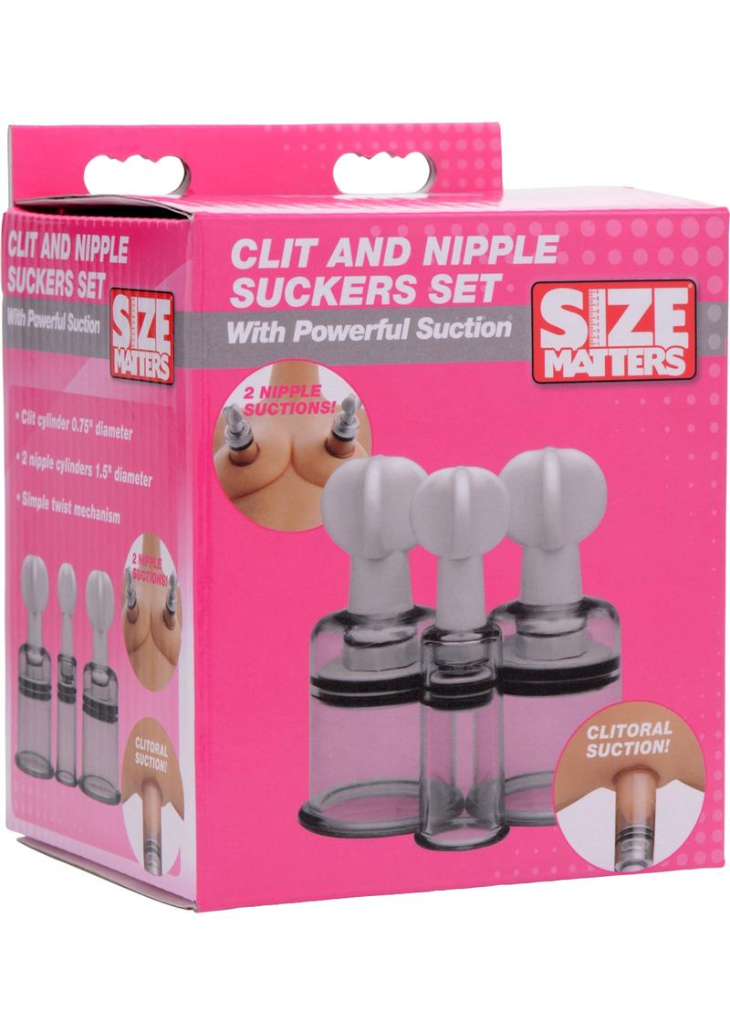 Size Matters Clit and Nipple Suckers