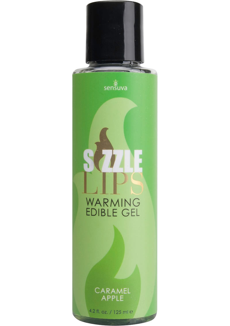 Sizzle Lips Warming Edible Gel Caramel Apple