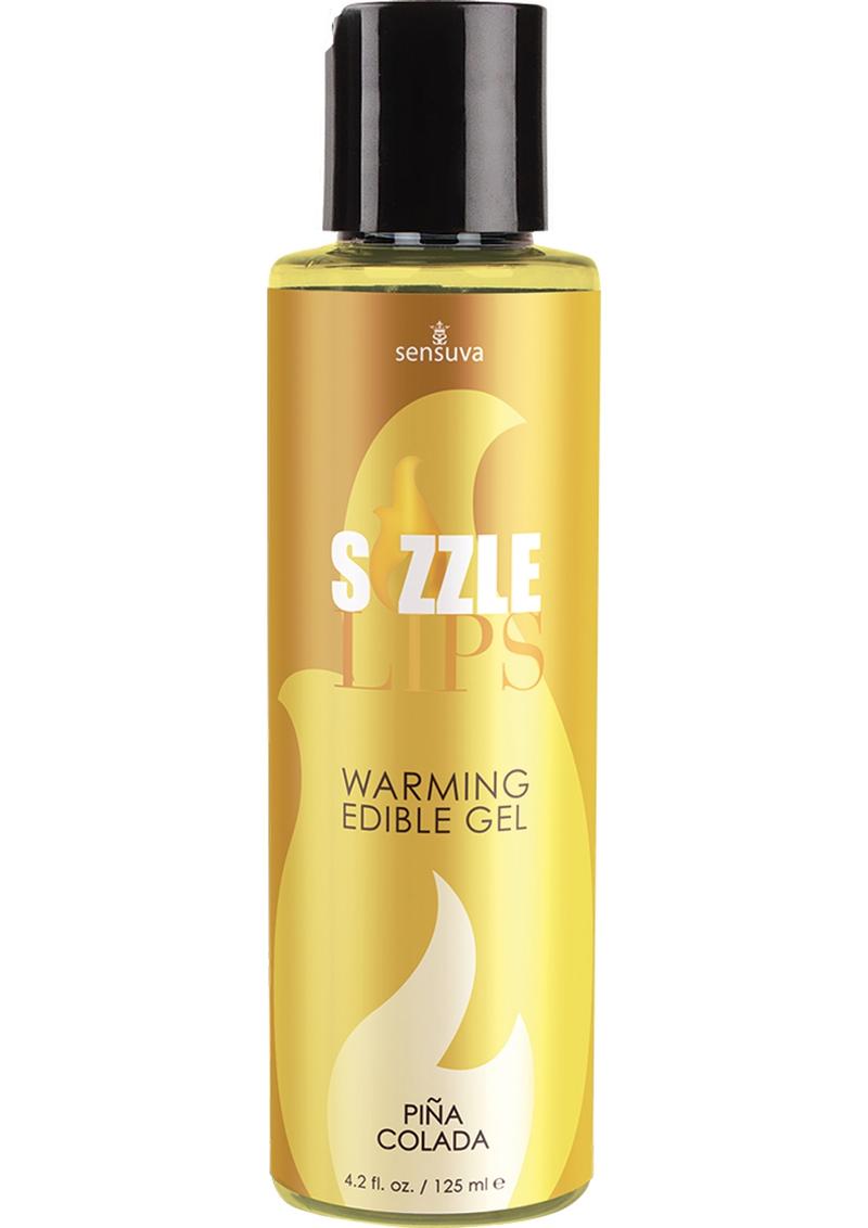 Sizzle Lips Warming Edible Gel Pina Colada