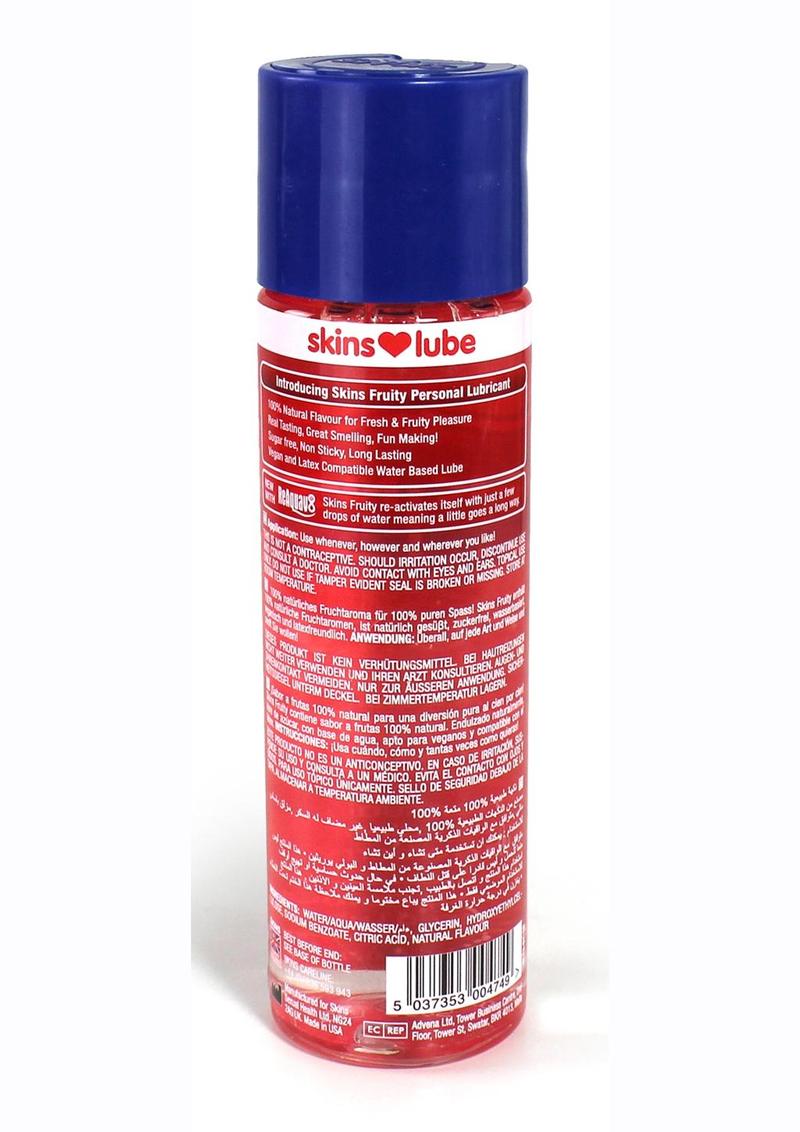 Skins Strawberry Water Based Lubricant