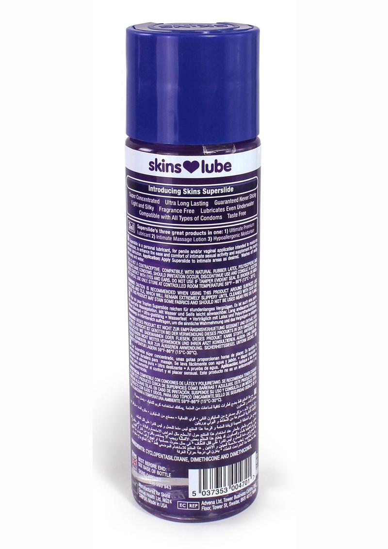 Skins Super Slide Silicone Based Lubricant