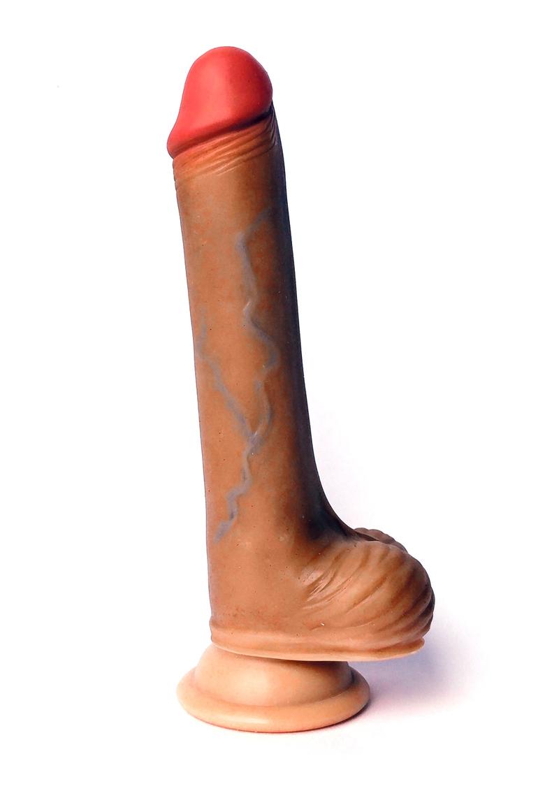 Skintastic So Vein Realistic Dildo with Balls Waterproof