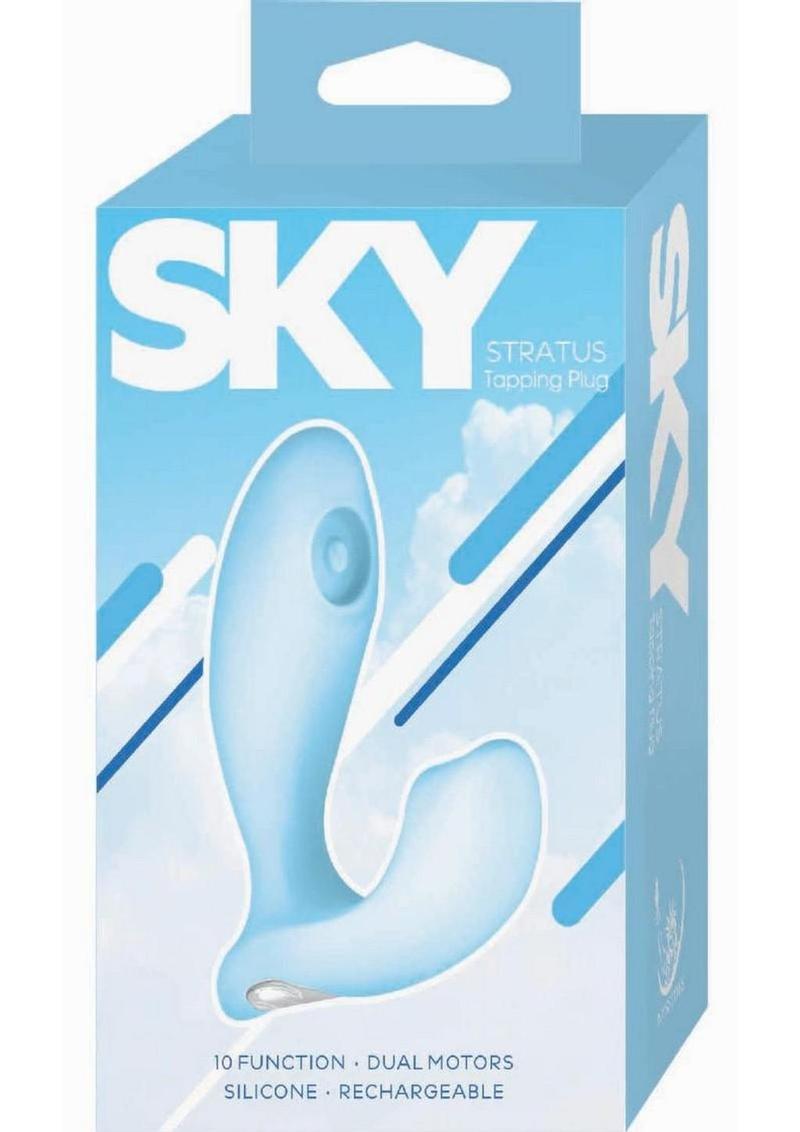 Sky Stratus Tapping Rechargeable Silicone Plug