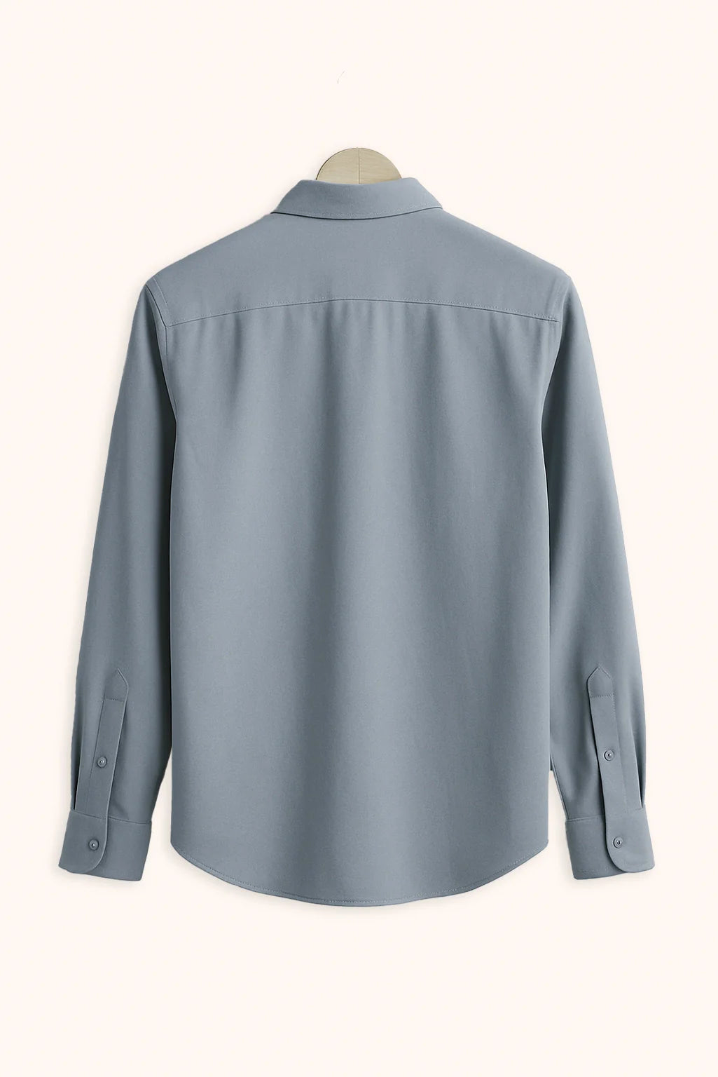 Men's Light Blue Color Premium Full Sleeve Shirt