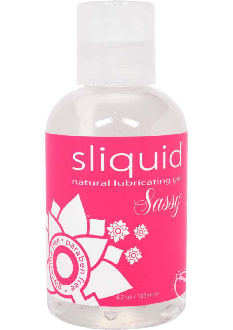 Sliquid Naturals Sassy Intimate Gel Water Based Anal Lubricant