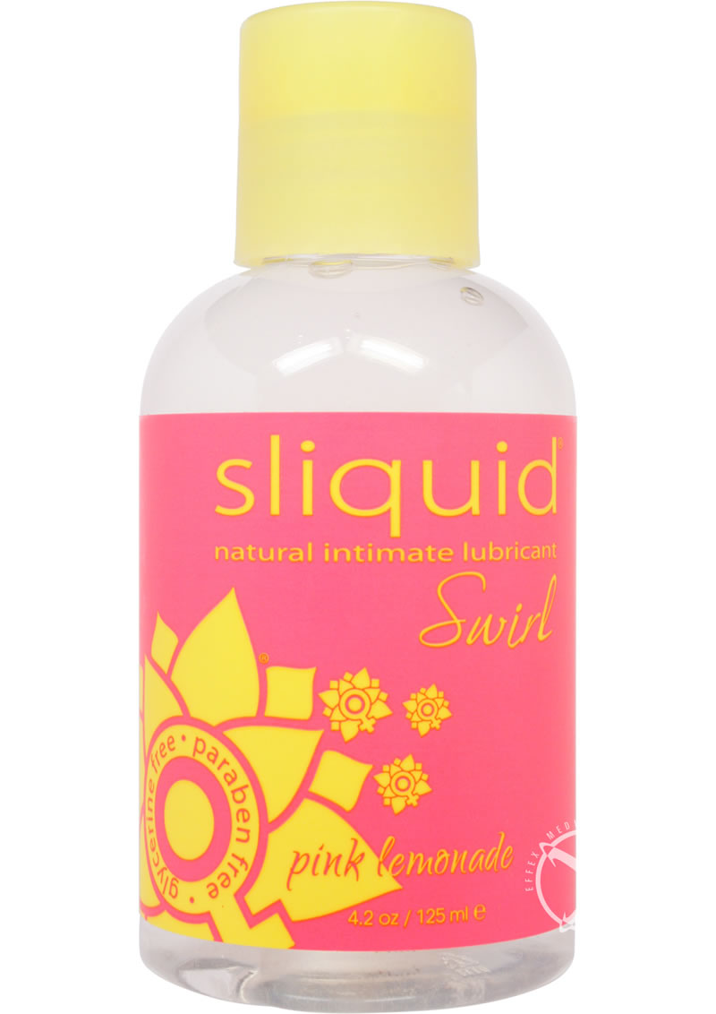 Sliquid Naturals Swirl Water Based Lubricant Pink Lemonade