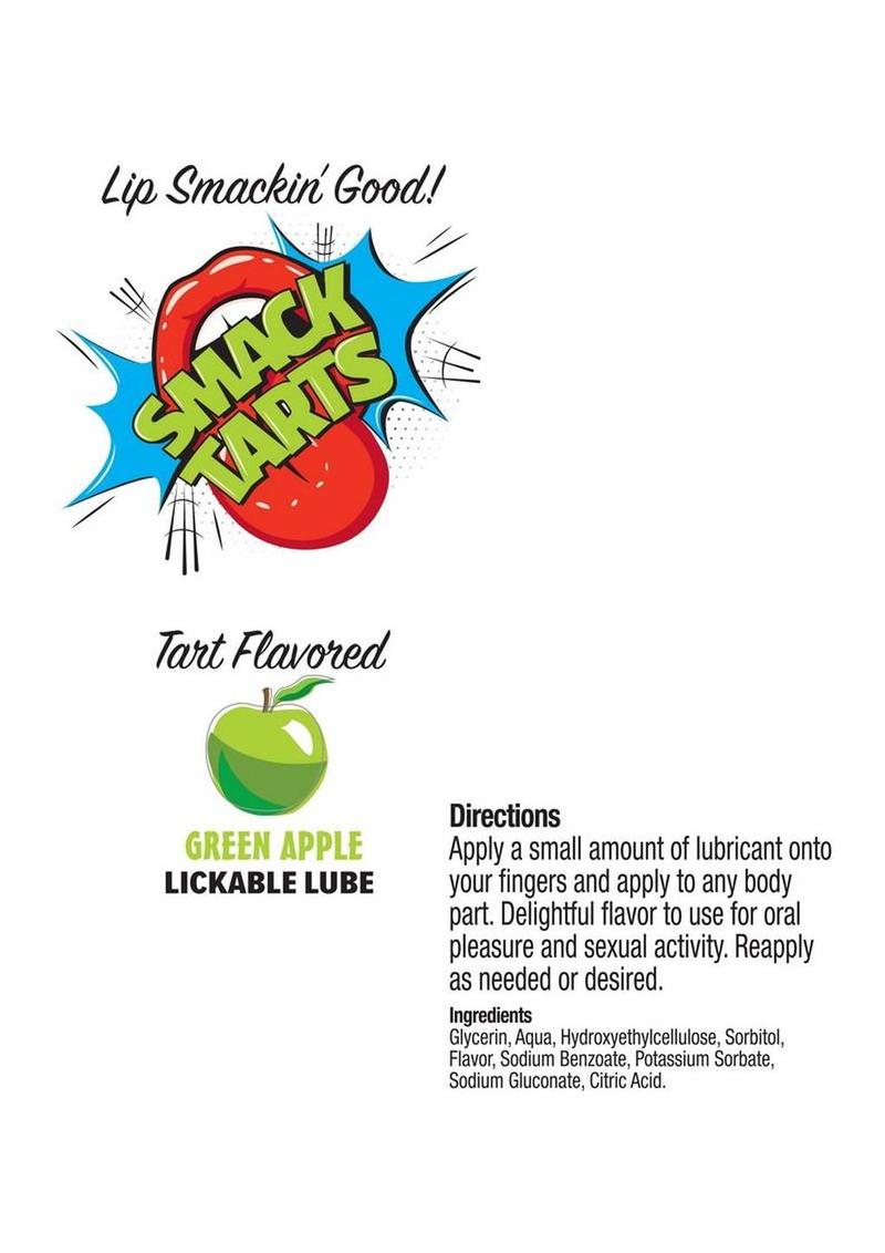 Smack Tarts Lickable Lube 2oz - Sour