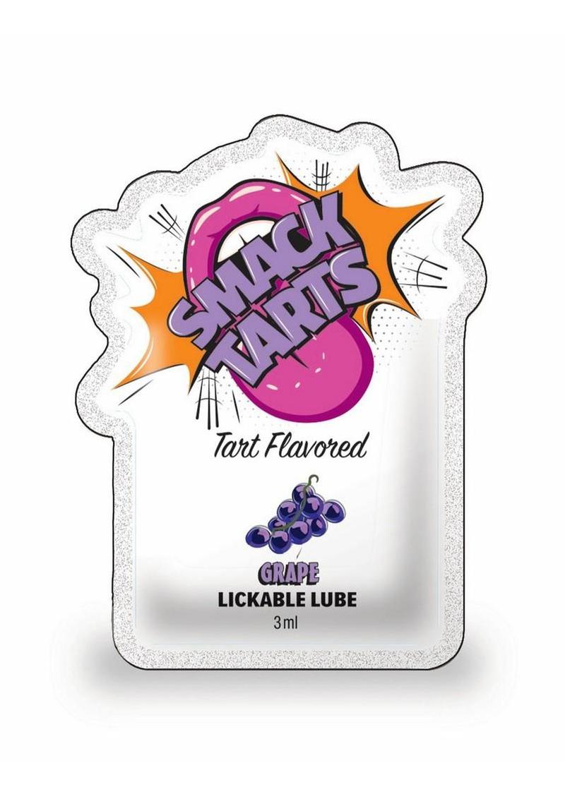Smack Tarts Lickable Lube 3ml Pouch (Case Of 48) - Sour