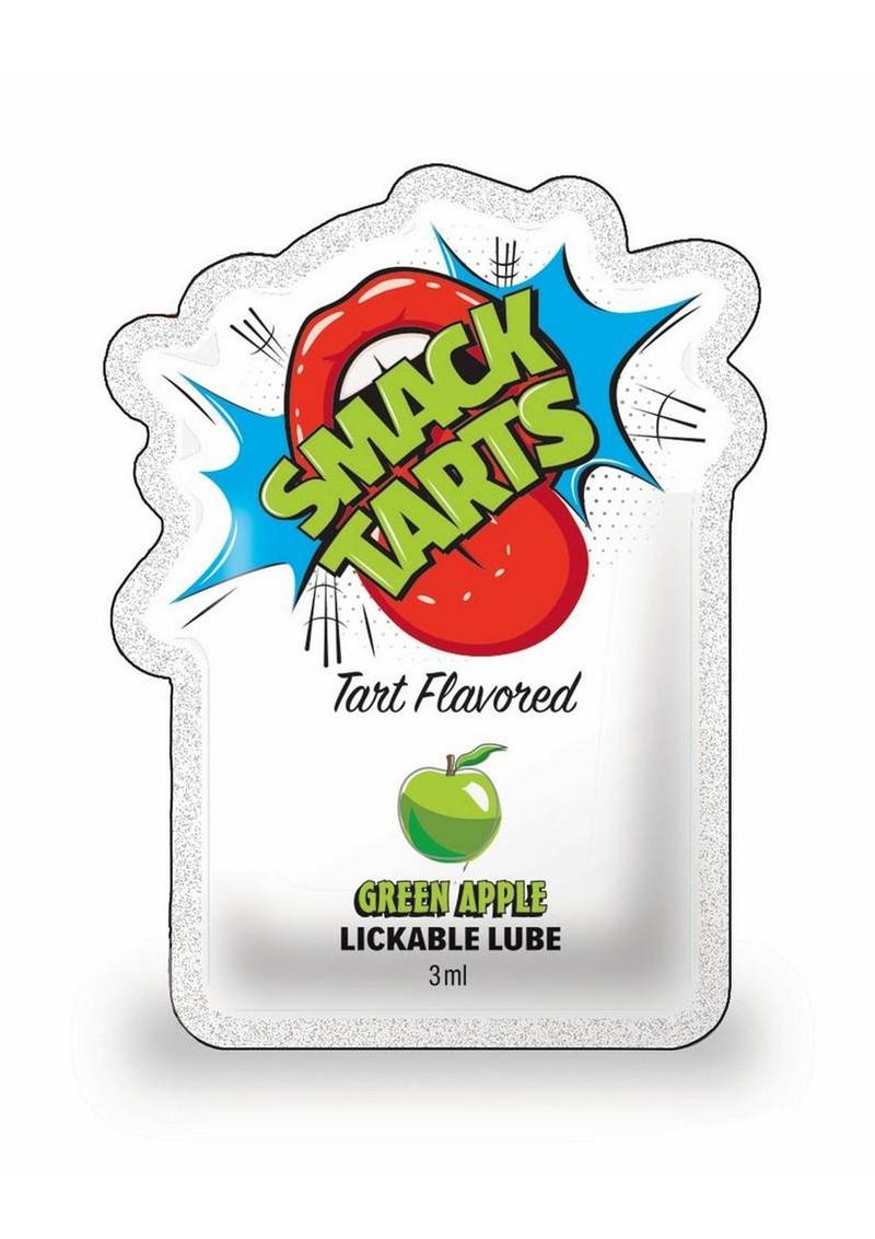 Smack Tarts Lickable Lube 3ml Pouch (Case Of 48) - Sour