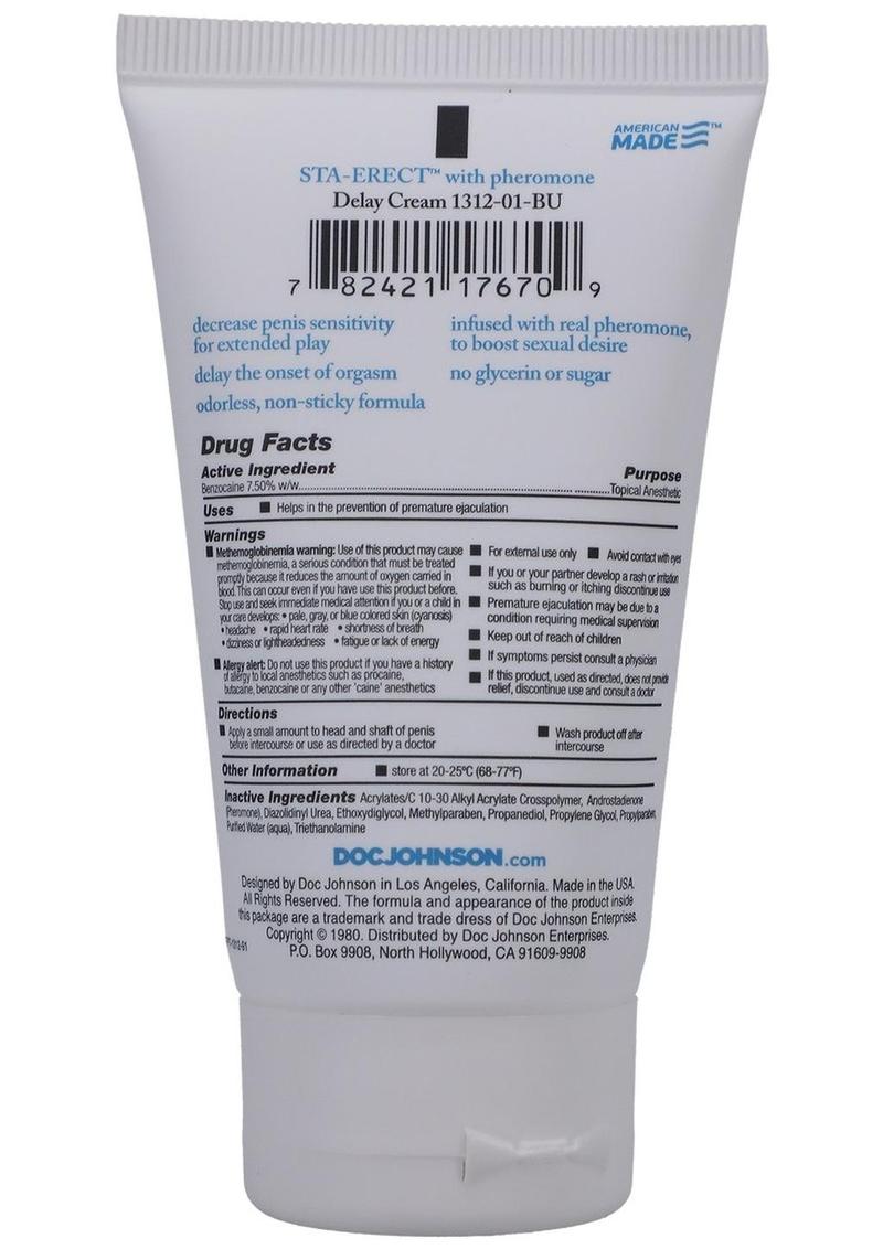 Sta-Erect Delay Cream For Men