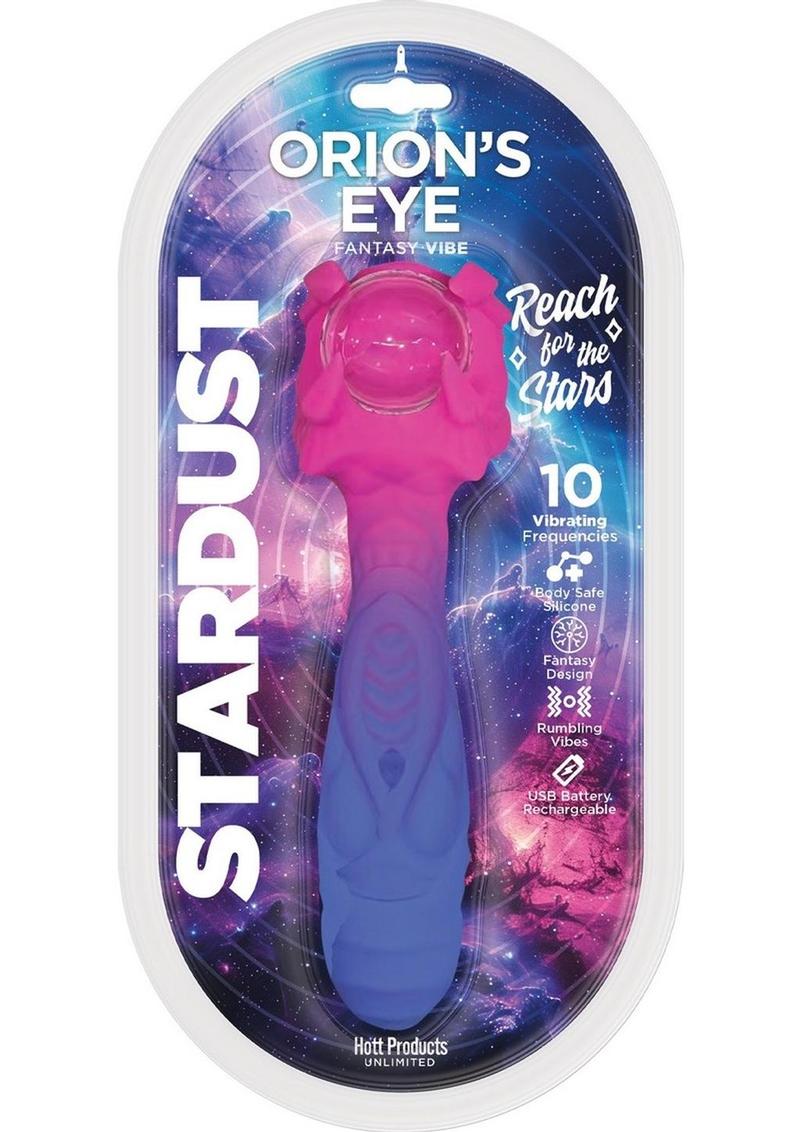 Stardust Orions Eye Silicone Rechargeable Vibrating Dildo