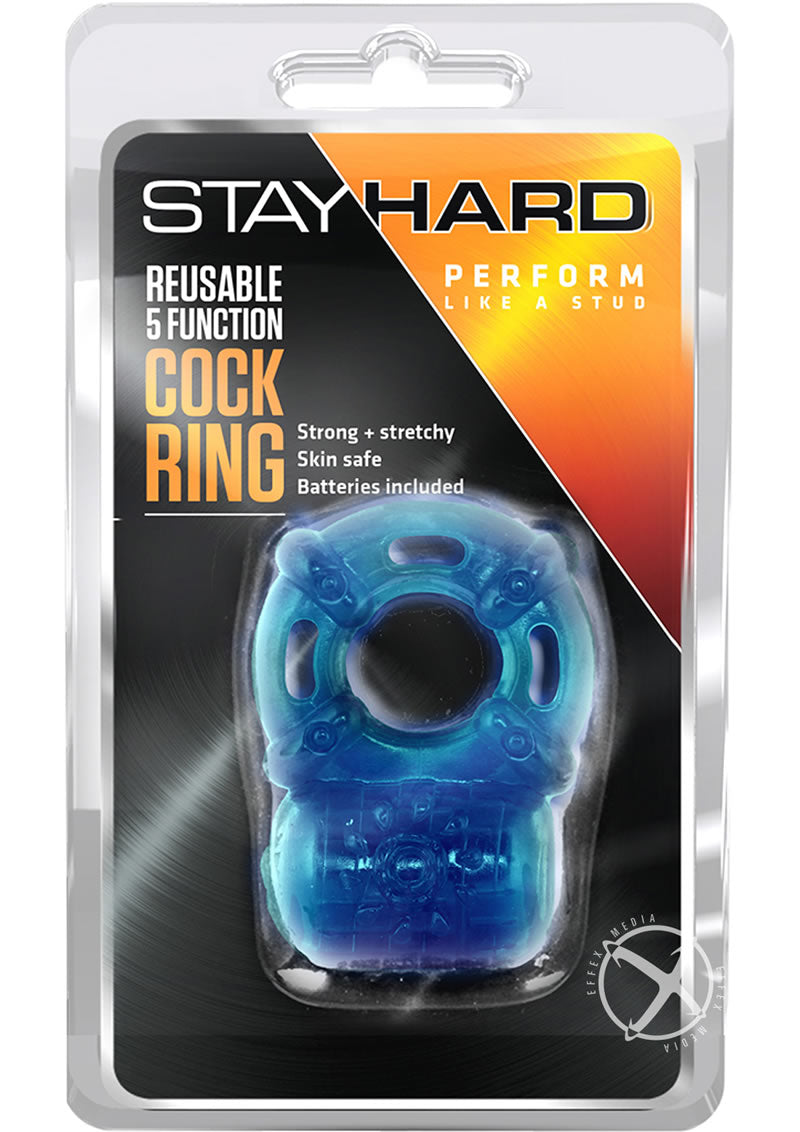 Stay Hard Vibrating Cock Ring