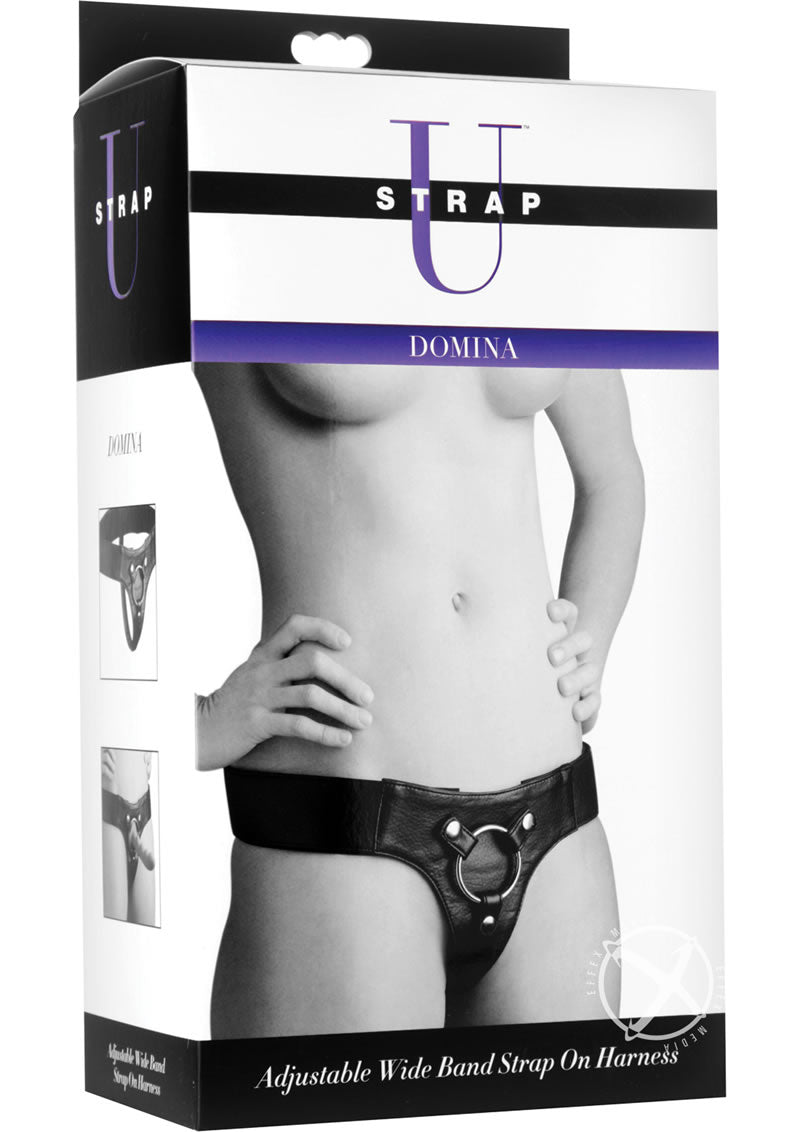 Strap U Domina Adjustable Wide Band Strap-On Harness