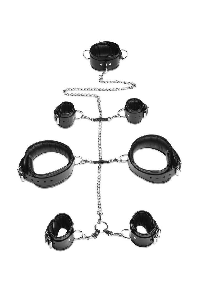 Strict Leather Bondage