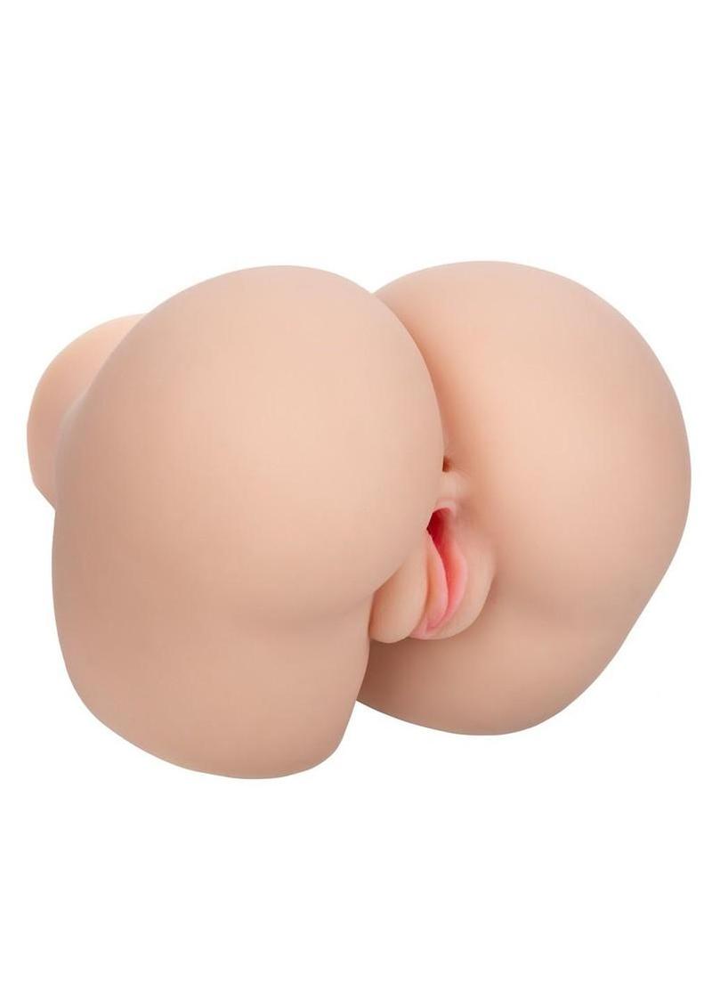 Stroke It Vibrating Twerking Rechargeable BBL Masturbator - Pussy and Ass