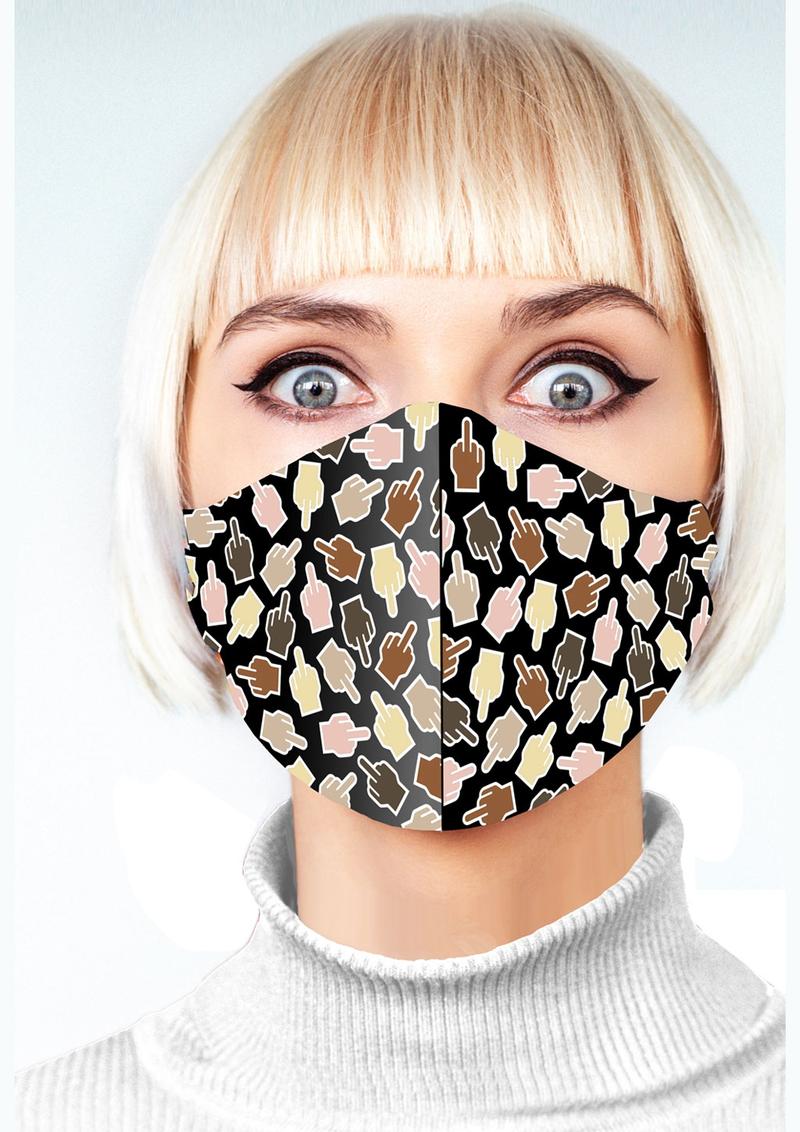 Super Fun F U Finger Mask