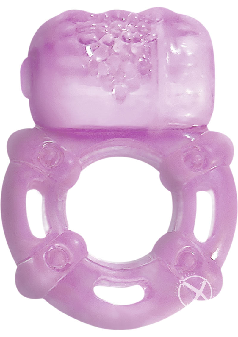 Super Stud Orgasmic Vibrating Silicone Cock Ring Waterproof