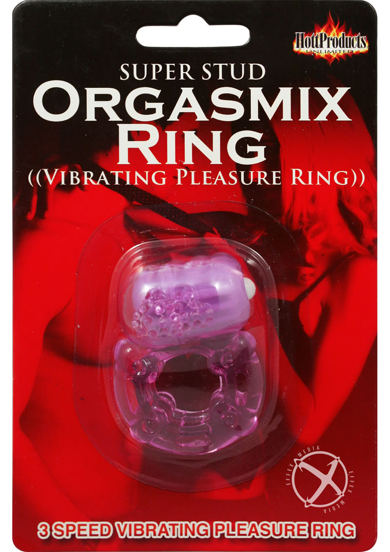 Super Stud Orgasmic Vibrating Silicone Cock Ring Waterproof