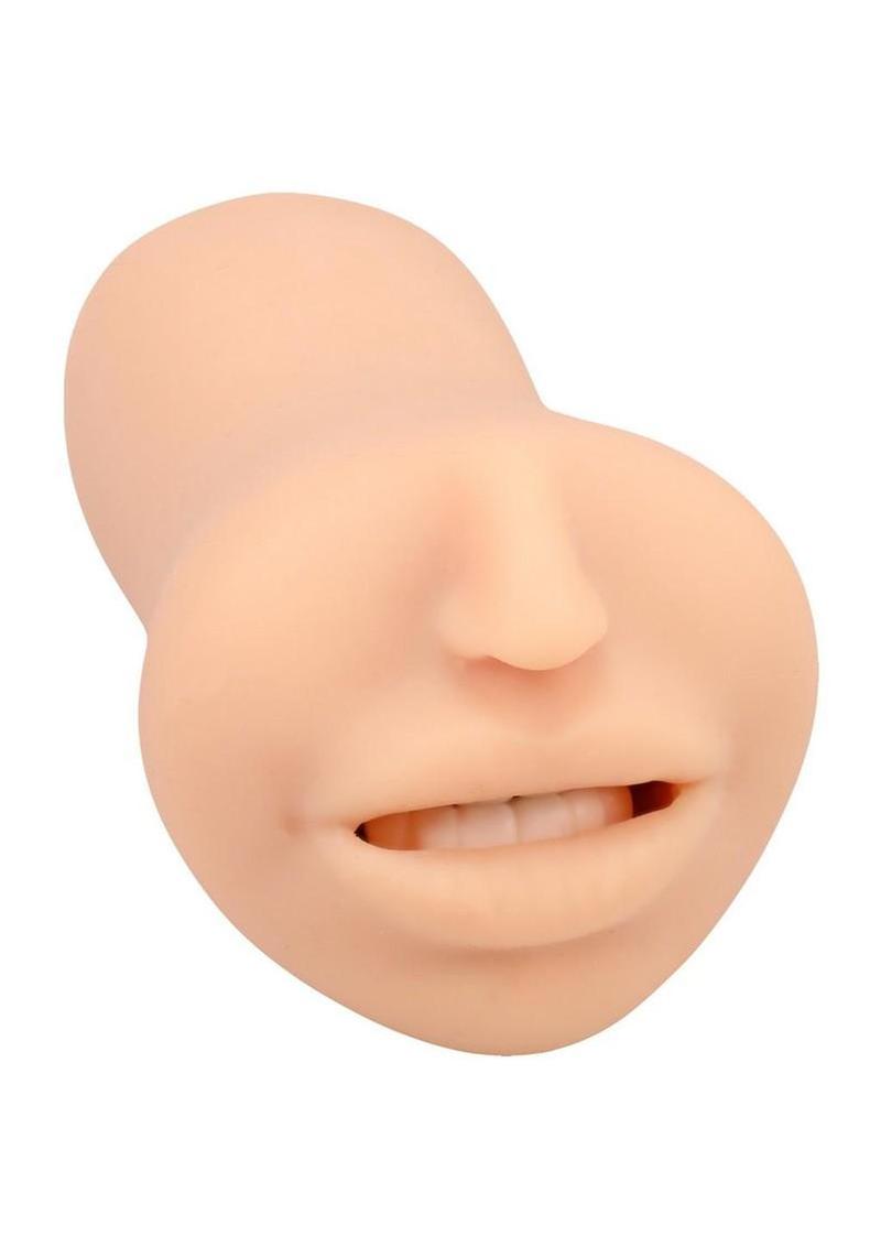 Super Sucker Cum Guzzler Ultraskyn Masturbator - Mouth
