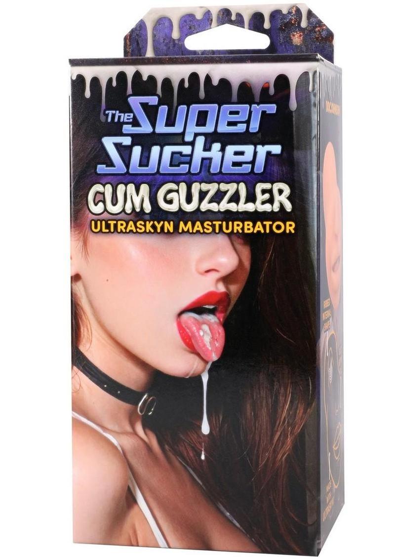 Super Sucker Cum Guzzler Ultraskyn Masturbator - Mouth
