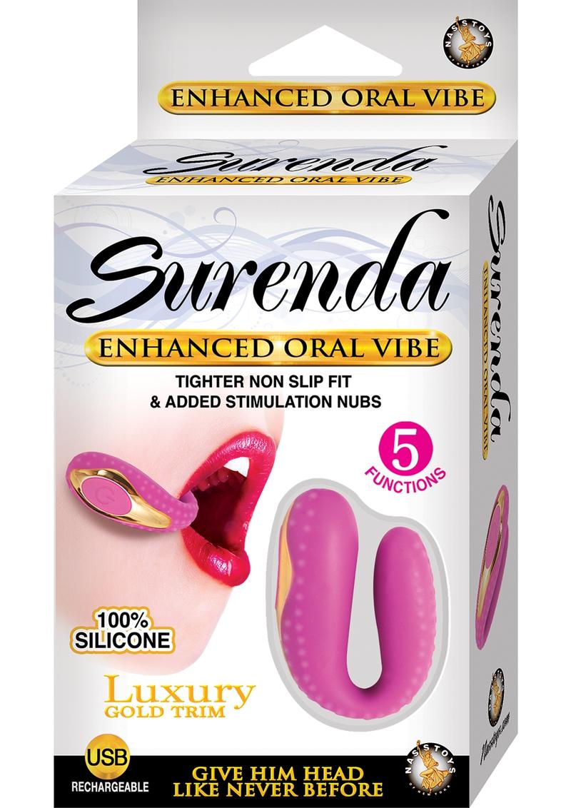 Surenda Enhanced Oral Vibe Rechargeable Silicone Vibrator