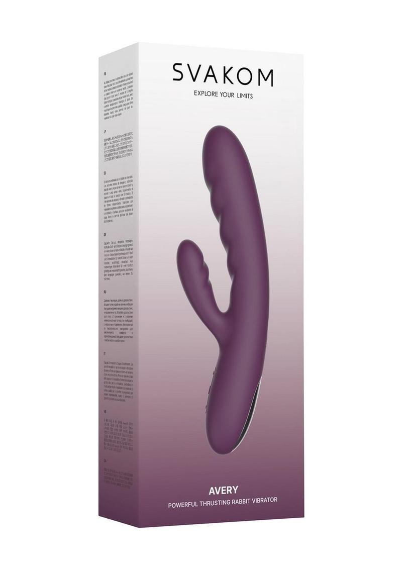 Svakom Avery Silicone Dual Stimulating Rechargeable Vibrator